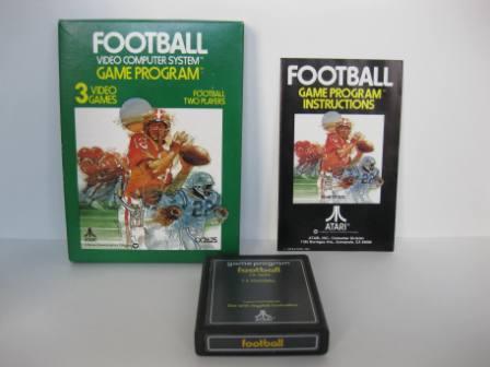 Football (text label) (CIB) - Atari 2600 Game